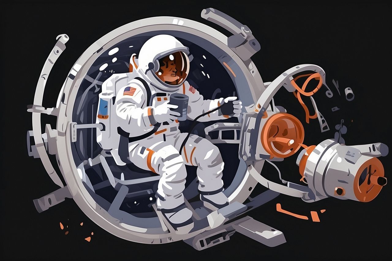 AI Space project visual