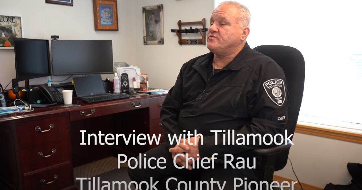 Tillamook County Pioneer Podcast website screenshot