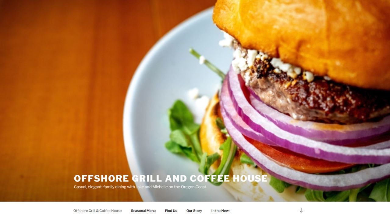 Offshore Grill website